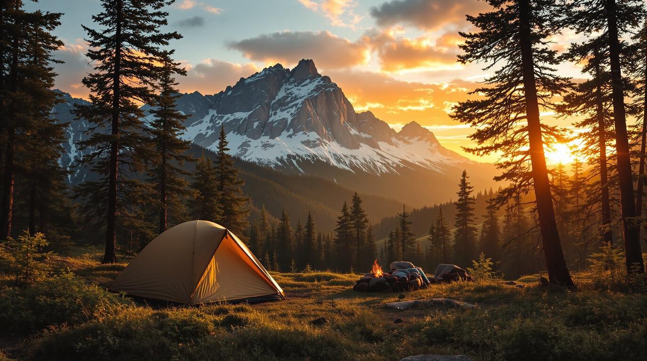 玖草视频-山野露营:逃离城市拥抱自然